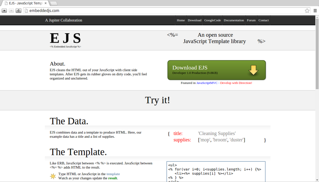 EJS - JavaScript Templates - Chromium_069